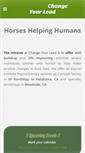 Mobile Screenshot of changeyourlead.com